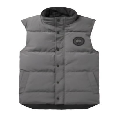 Canada Goose Body Warmer Grey Gilet Black Badge