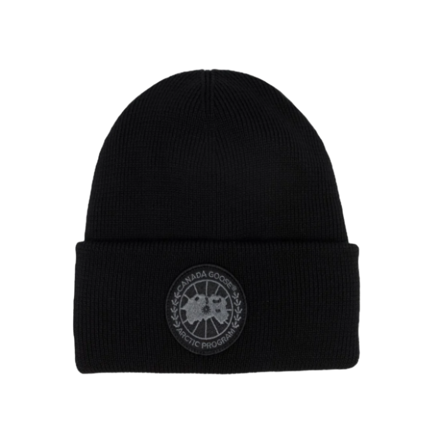 Canada Goose Black Beanie Black Badge